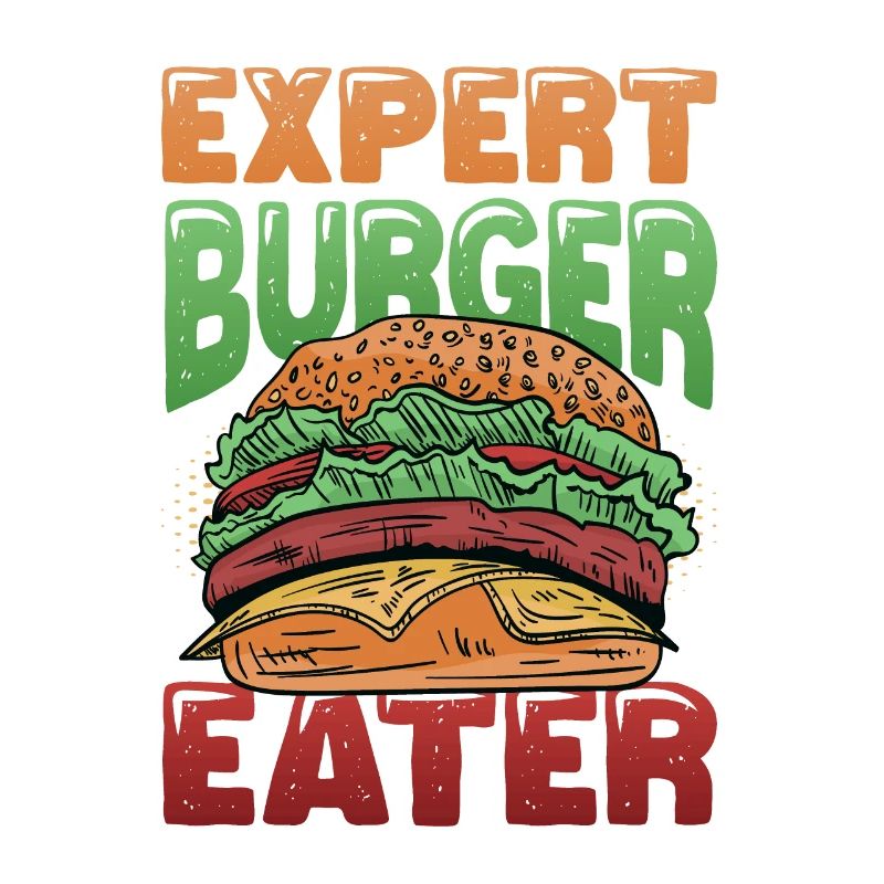 Expert Burger Eater Cheeseburger