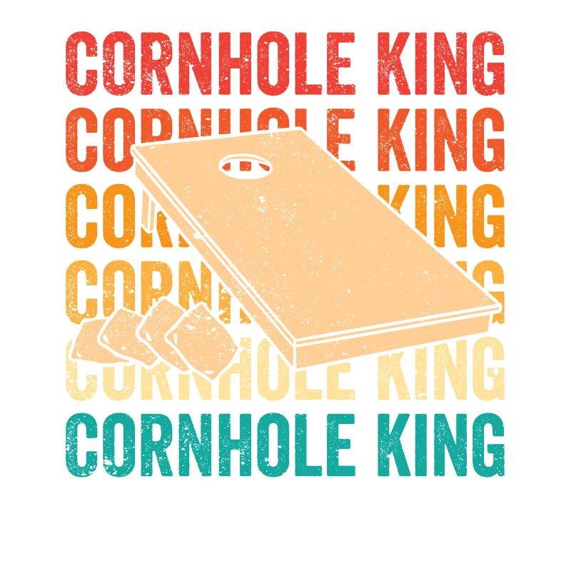 Cornhole Corn Hole Retro