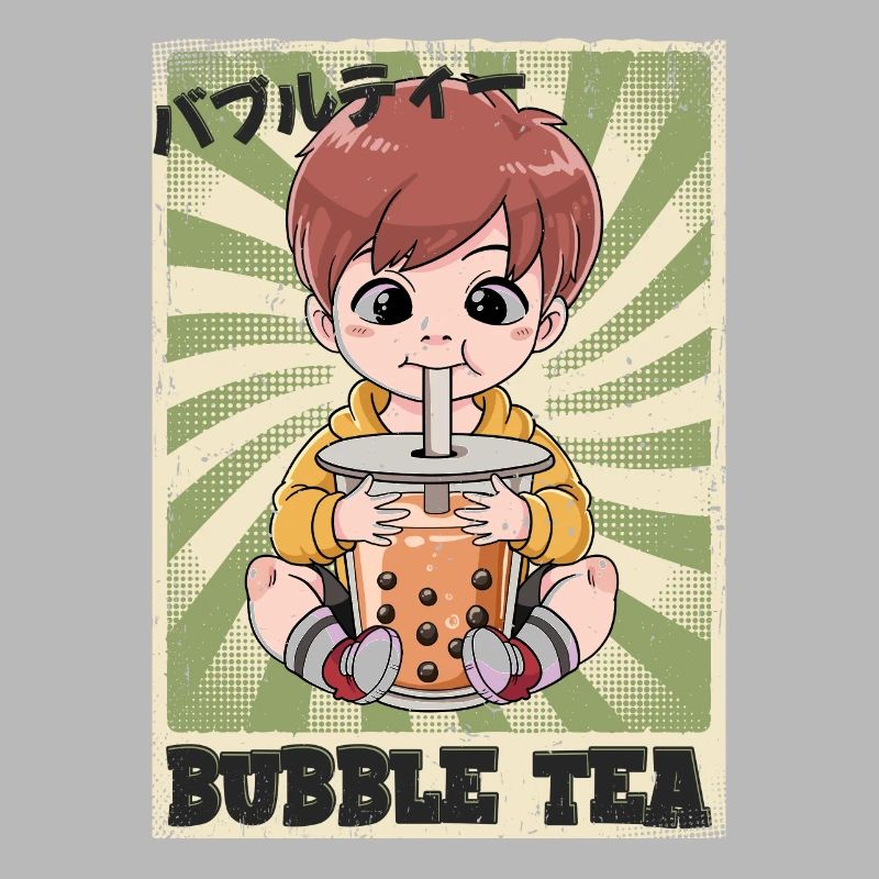 Boba Tea Boy Bubble Tea