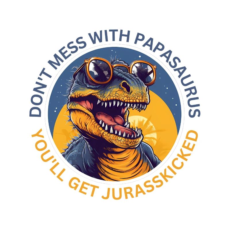 Papasaurus Dinosaurier Kinder Dinos Geschenk