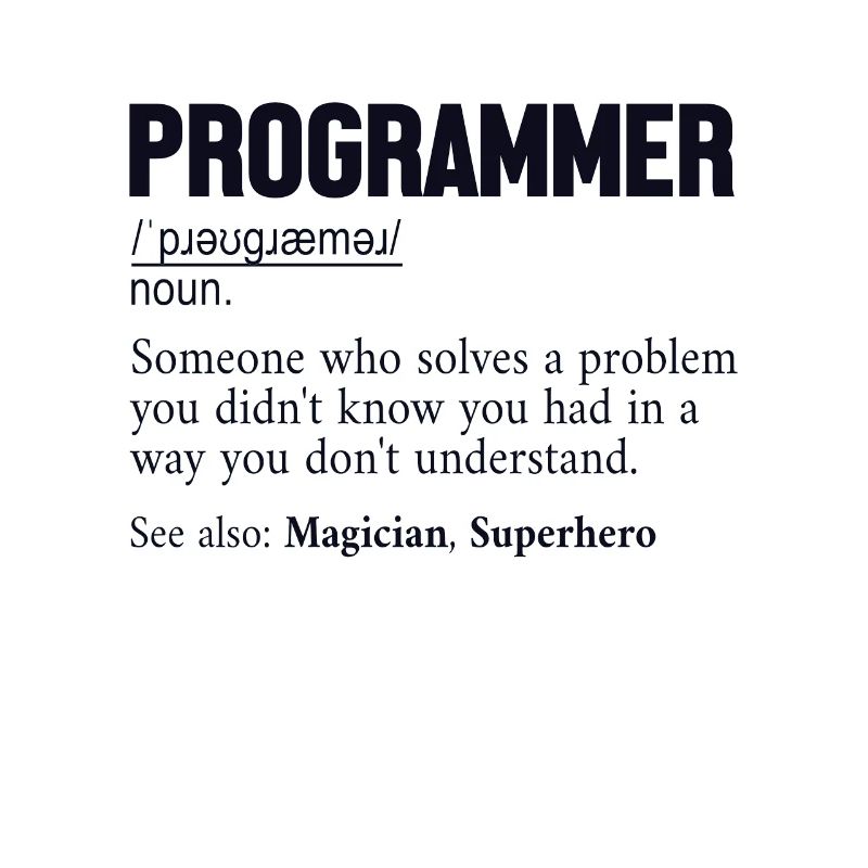 Programmeur Définition Développeur logiciel Codeur