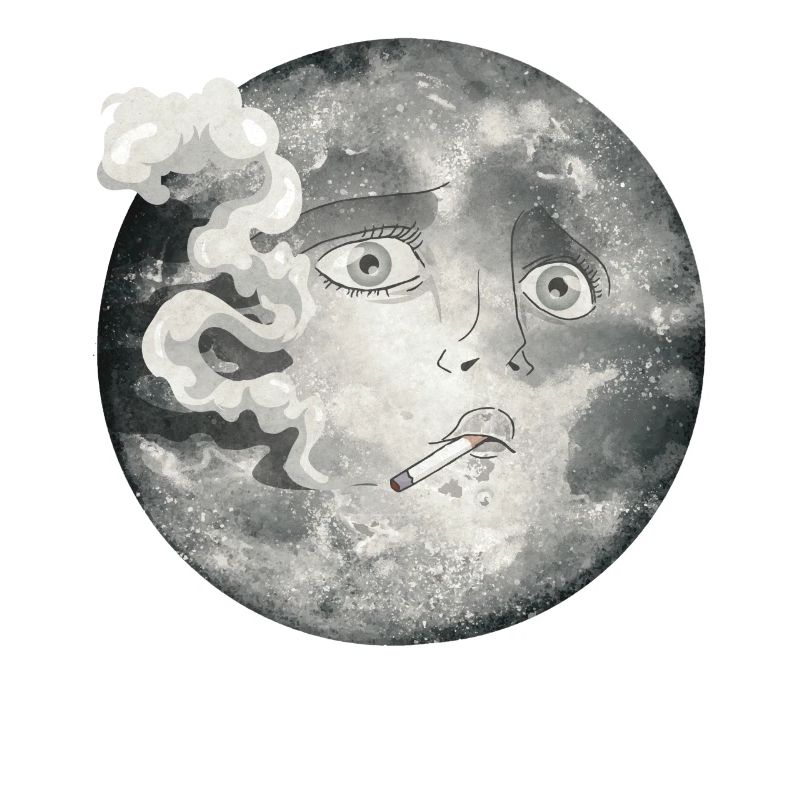 Whimsigoth Esthétique Soft Grunge Emo Goth Fumer