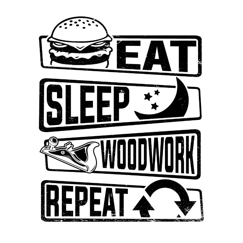 Manger dormir Menuiserie Répéter Charpentier Technicien en bois
