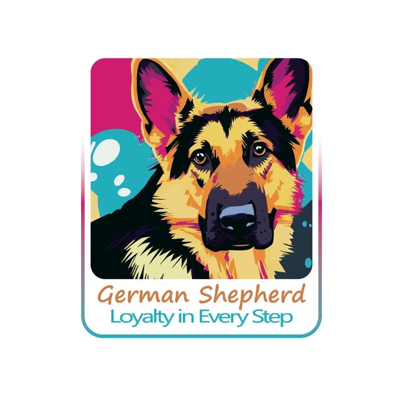Loyal German Shepherd Dog