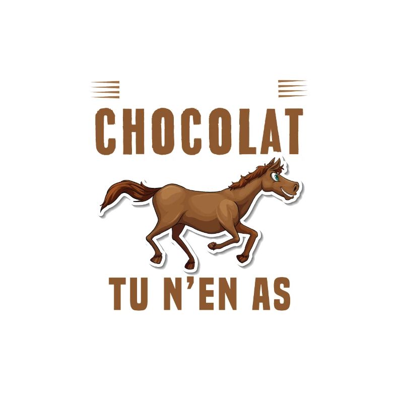 Les chevaux sont comme du chocolat