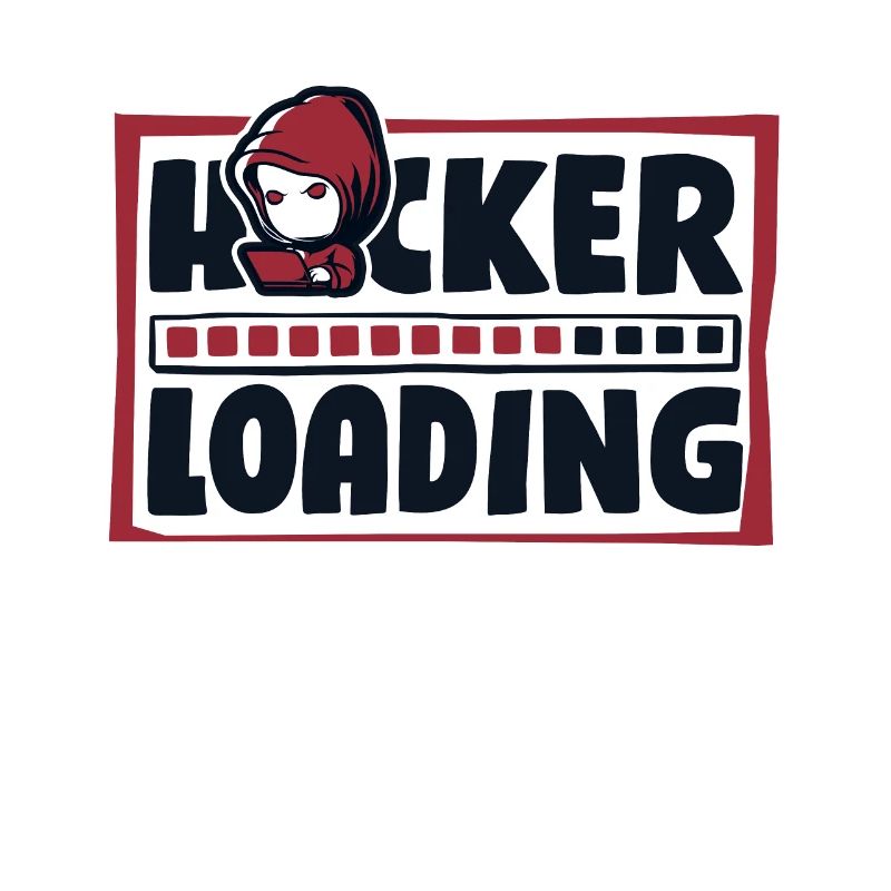 Hacker Loading Phishing Sniffer Social