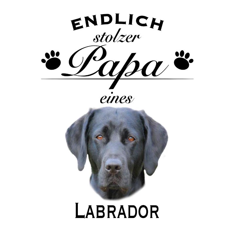 Endlich stolzer Papa - Labrador
