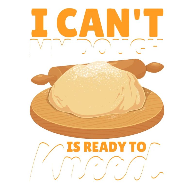 Funny bread baking baker