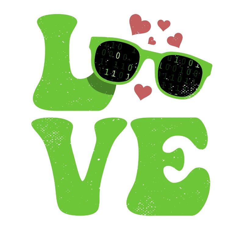 Coding Coder Programmer LOVE Programming