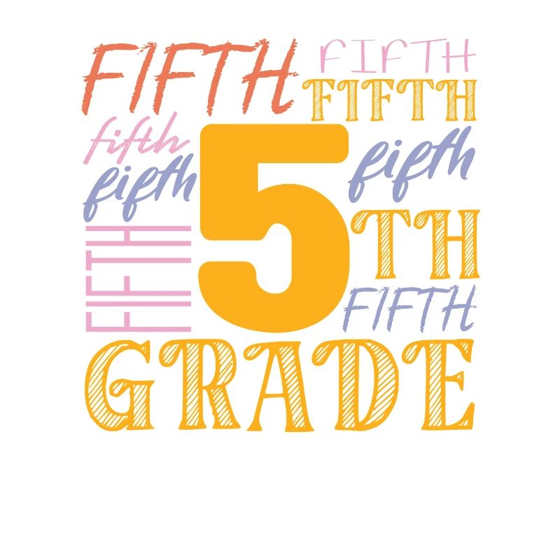 5th Grade Fifth Typography Team Teacher 100th