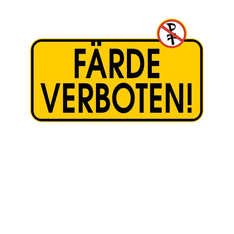 DANGER! Horses forbidden