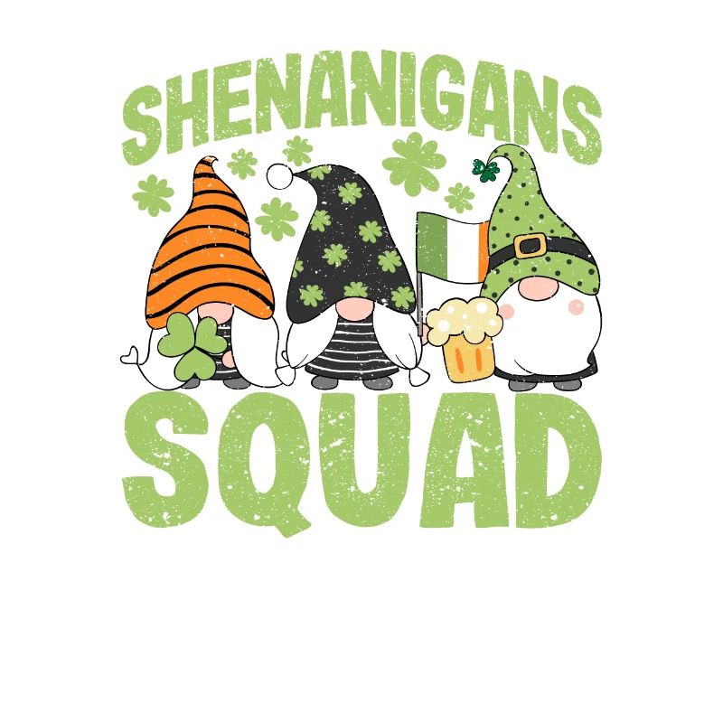 Shenanigans Squad Lucky Clover Leaf