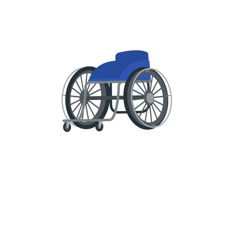 J’ai des compétences de chaise drôle paralympique