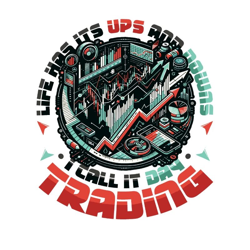 Graphique de trading boursier - Funny Day Trader