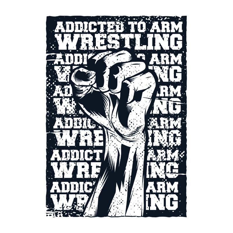 Accro aux techniques de bras de fer Bras d’exercice