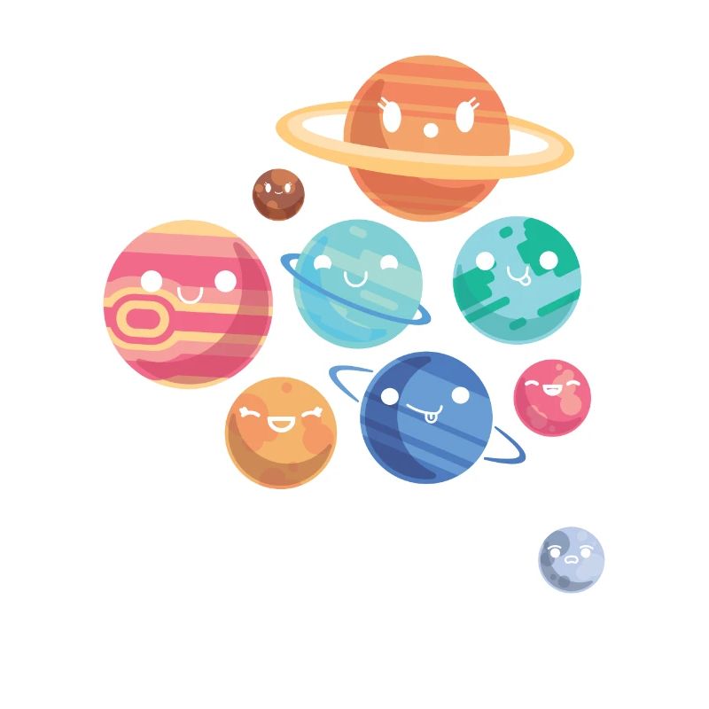 Pluto Planet Joke Funny Cosmonaut Galaxy Physicist