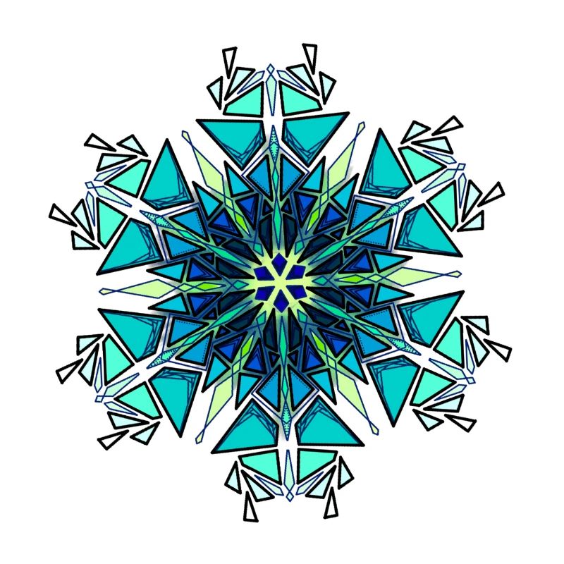 Schneeflocke