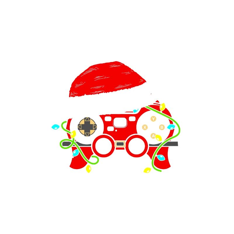 Spielkonsole Controller Weihnachtsmann
