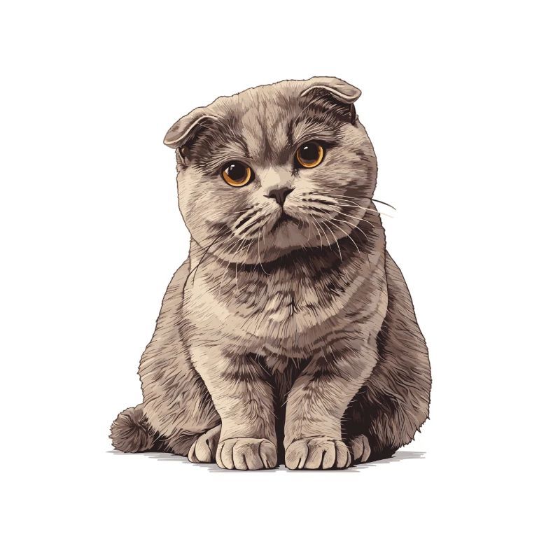 Scottish Fold Kätzchen Scottish Fold Katze