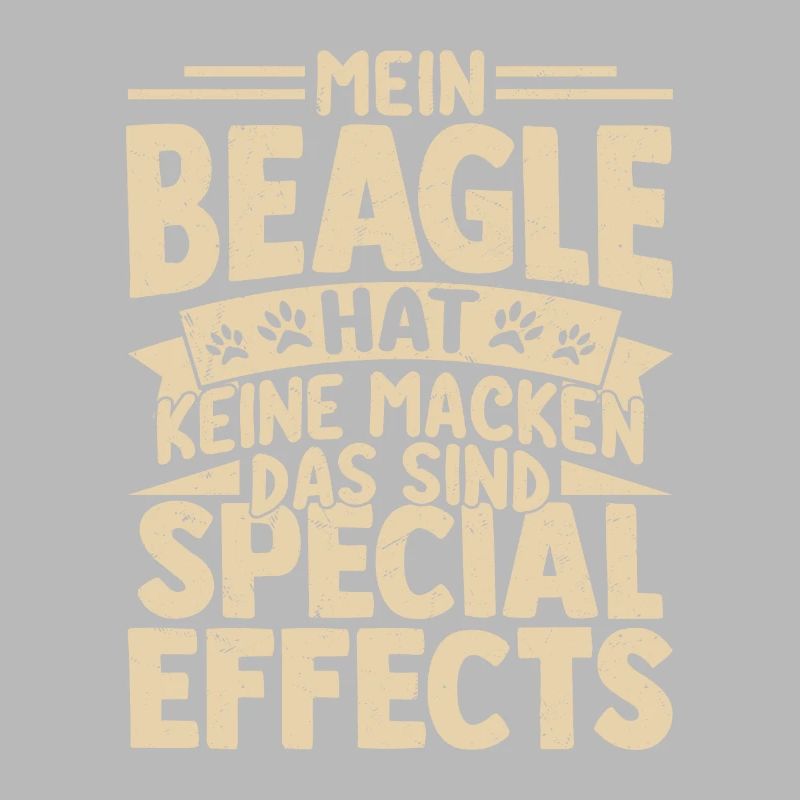 Mon Beagle n’a pas de bizarreries, ce sont des effets spéciaux