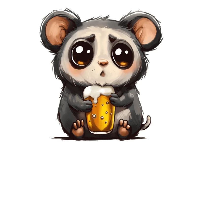 Lecker Bierchen Sad Hamster Meme Bier Mallorca