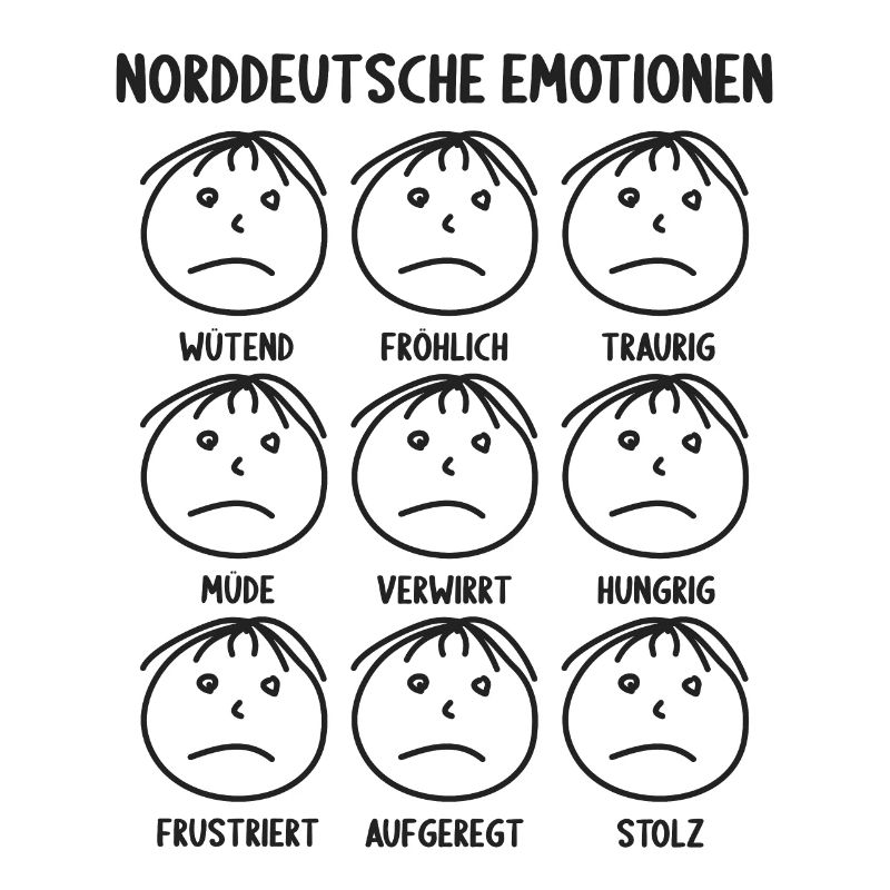 North German emotions