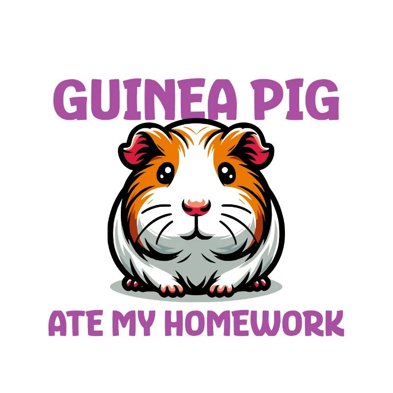 Désolé, mon cochon d’Inde a mangé mes devoirs