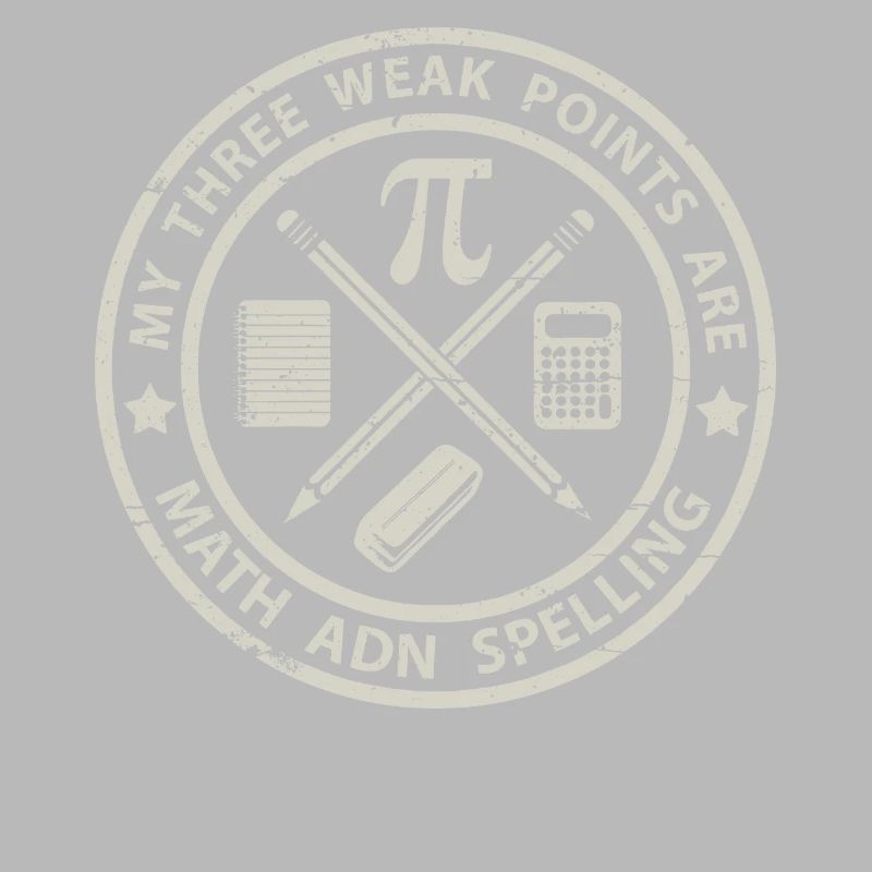 My Three Weak Points Are Math Adn Spelling