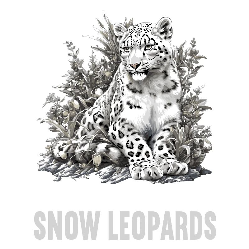 Léopard des neiges Schneeleoparden Schneeleopard