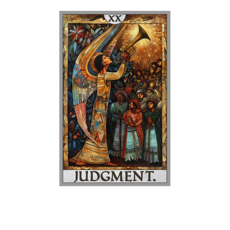 Tarot Cards Tarot Card 20 Judgment Court