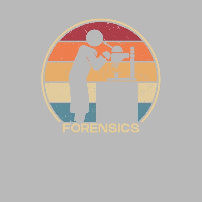 Retro Science Psychology DNA Profiler Forensic