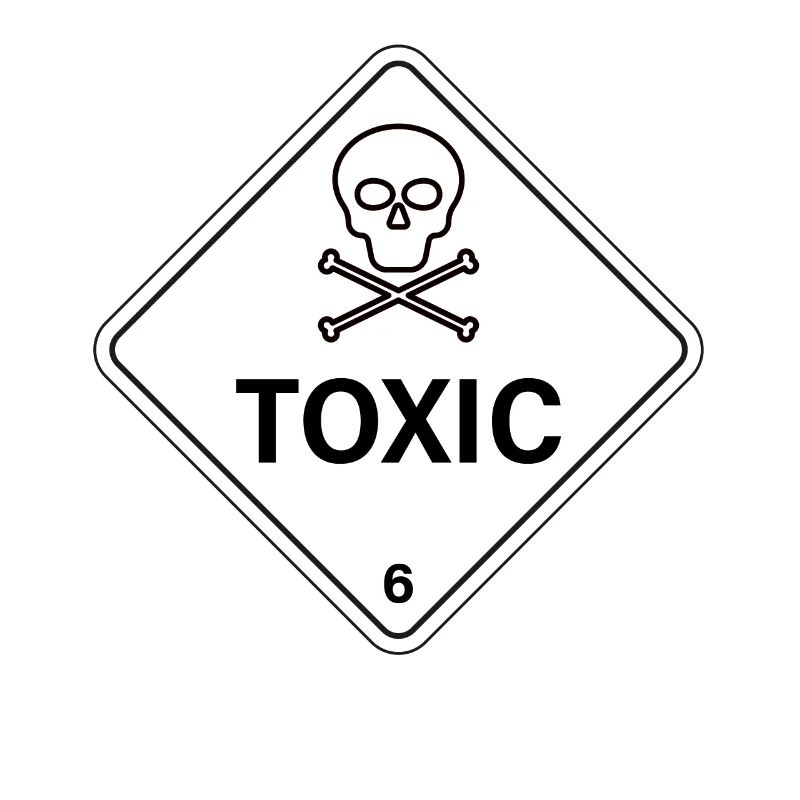 Toxic beware! Skull