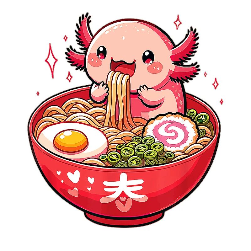 Ramen Axolotl mignon