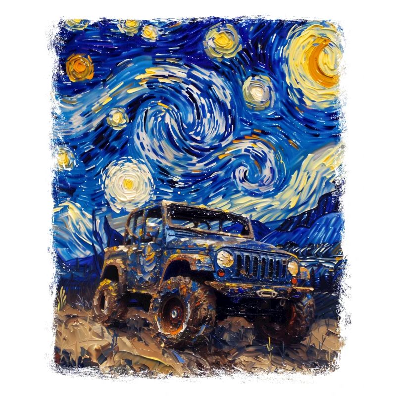 Mud Bogging Mudding Mud Racing Starry Night Painters