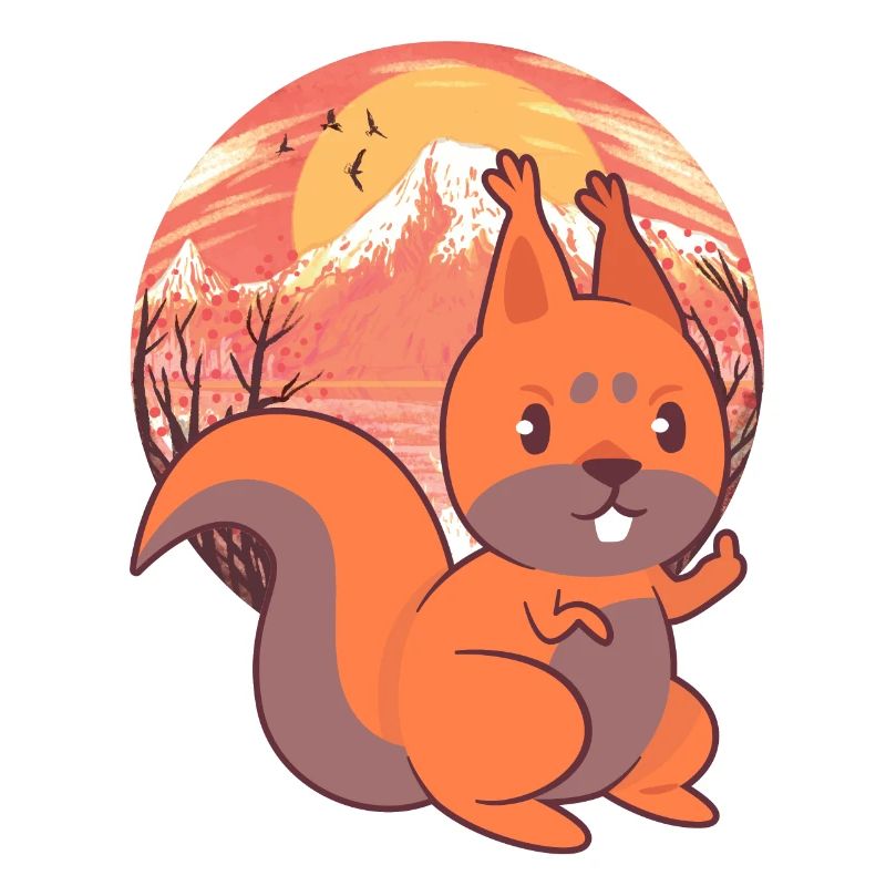 Eichhörnchen Kinder Kind