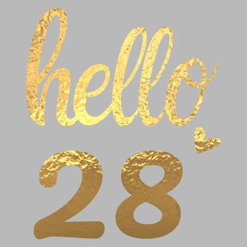 Hello 28 doré