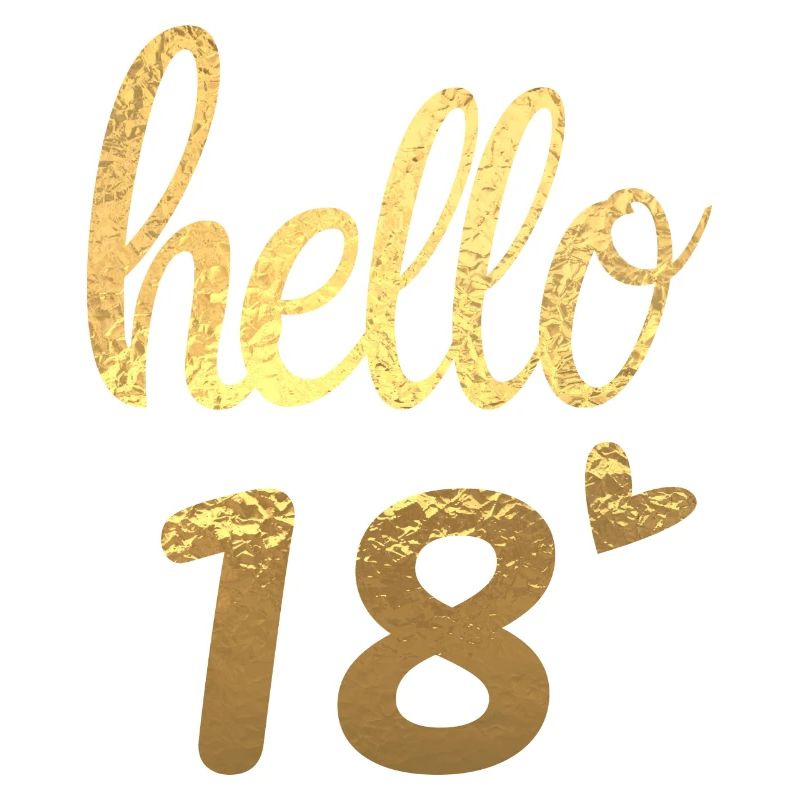 Hello 18 doré