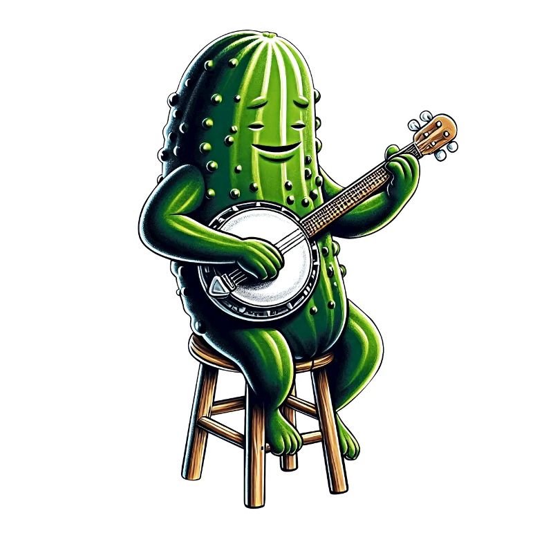 Concombre Concombre Aneth Bluegrass Banjo Player