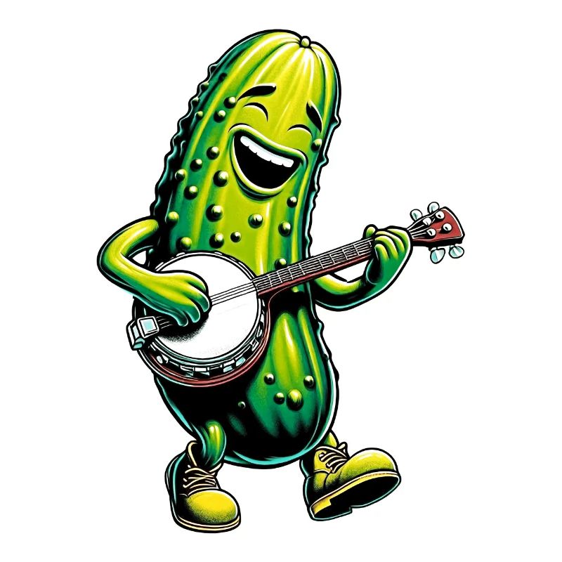 Concombre Concombre Aneth Bluegrass Banjo Player