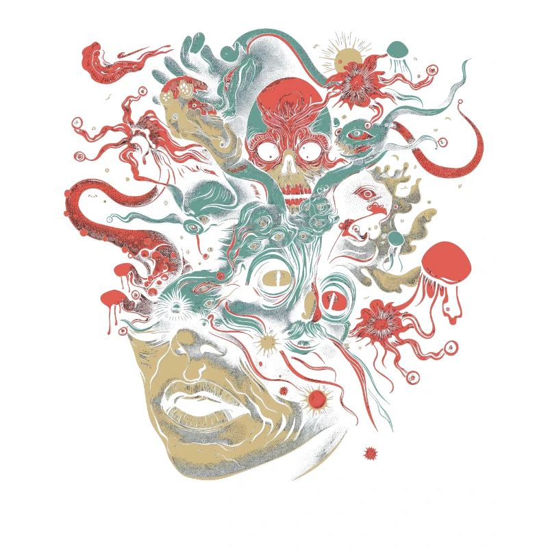 Weirdcore Aesthetics Weird Face Skull Dreamcore