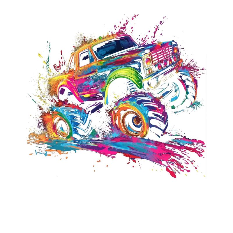 Boue Bogging Boue Course de boue 4 roues Monster Tru