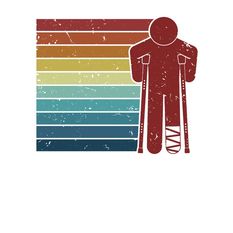 Retro Broken Arm Leg Broken Bone Broken Finger