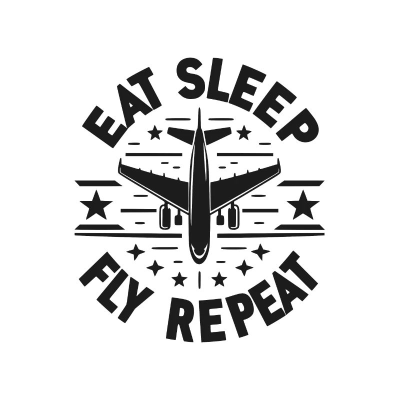Eat Sleep Fly Repeat