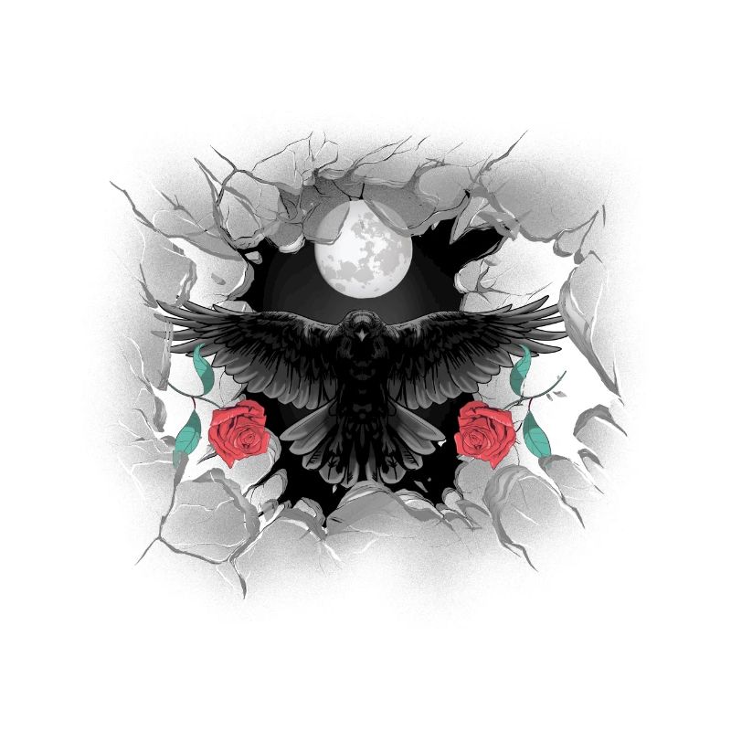 Halloween raven crow ravens crows mystical