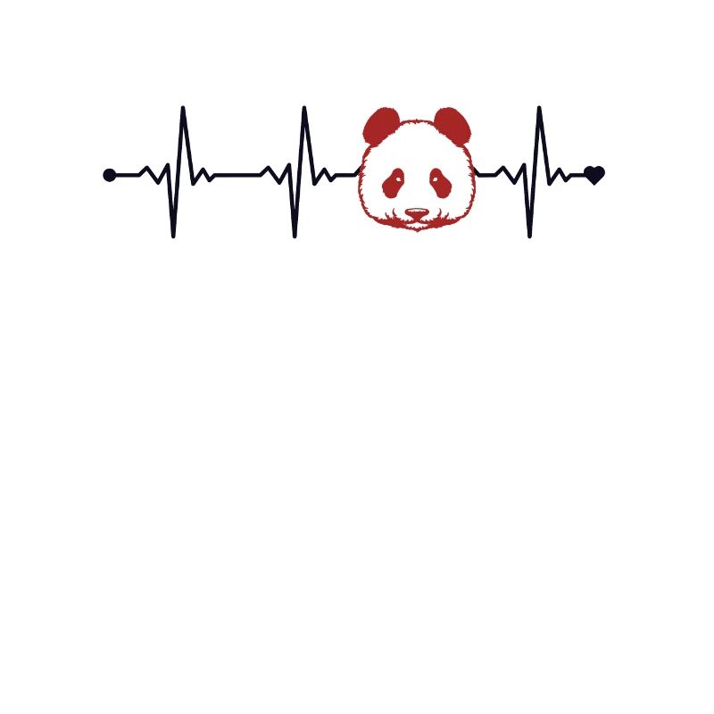Panda Heartbeat Panda Ours Ami Panda Géant