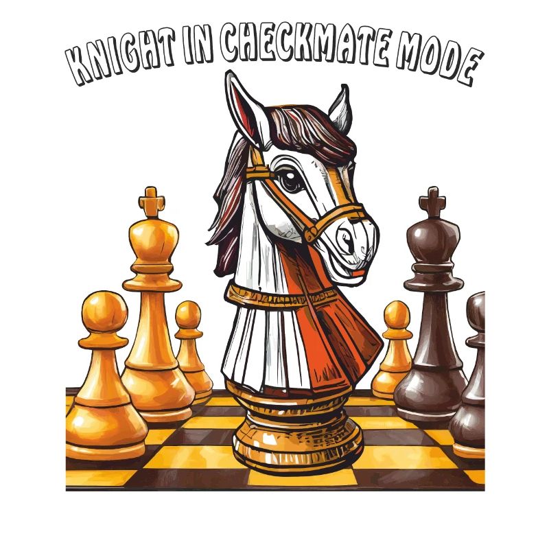 CHEVALIER D’ÉCHECS EN MODE ÉCHEC ET MAT