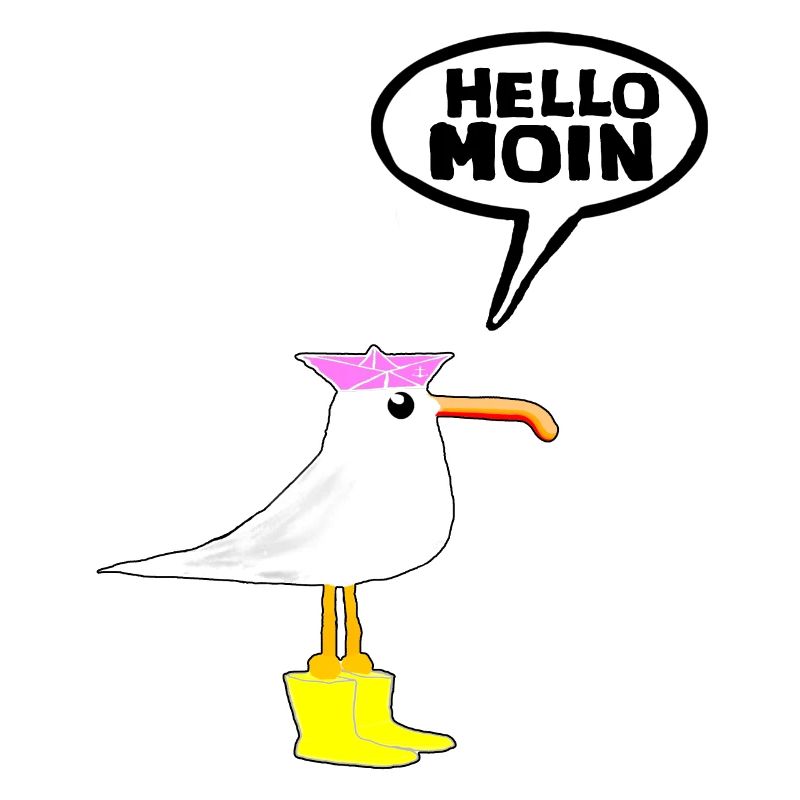 Hello Seagull Rubber Boots Boots Hello Moin