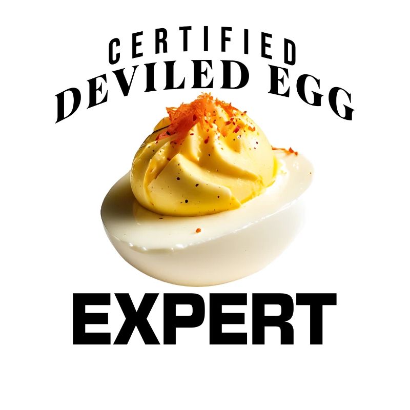 Certified Deviled Egg Expert Funny Harvest