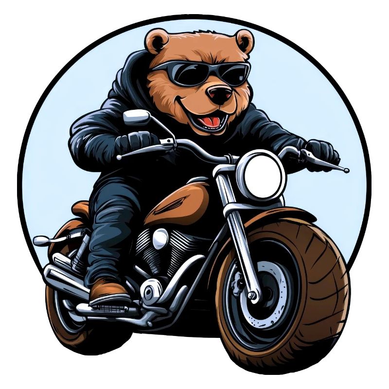 Bears Motorcycle / Motorcyclist Bear
