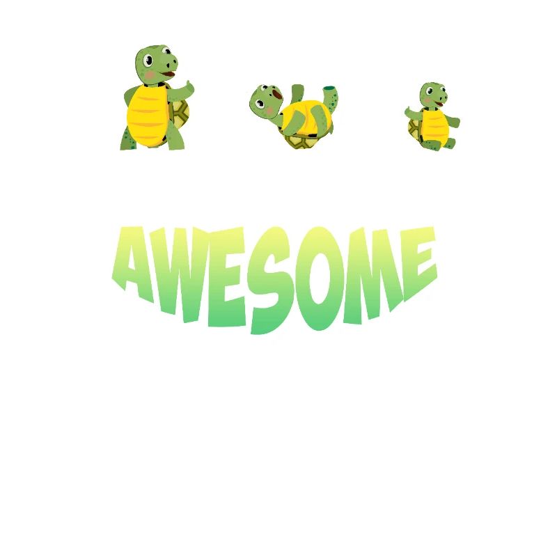 Turtley Awesome - Cute turtle design
